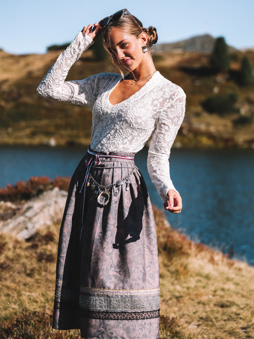 Spitzentop „Bergblume“