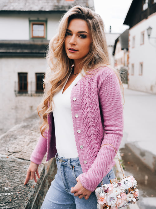 Strickjacke "Alpenröschen"