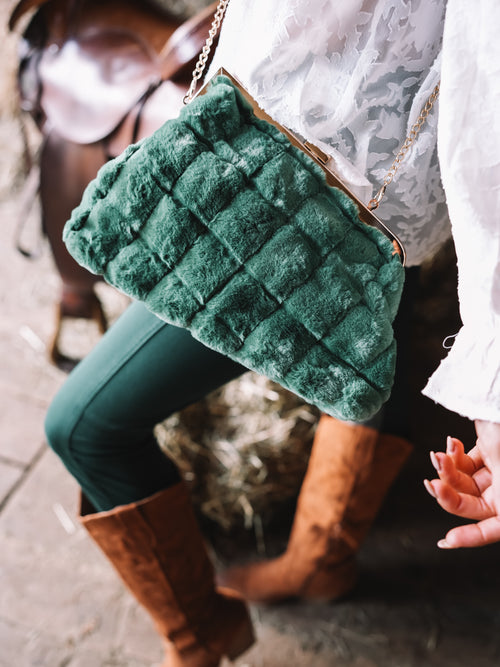 Tasche „Emerald Fur“