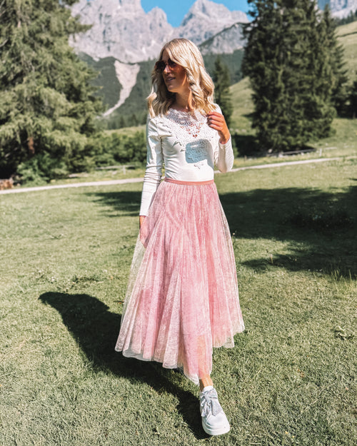 Tüllrock „Alpine Rose“