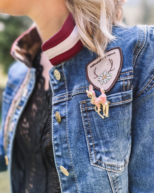 Jeansjacke „Alpenqueen“
