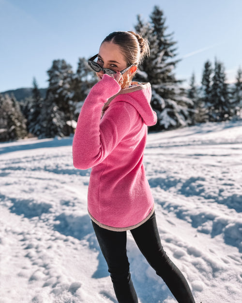 Strickjacke „Alpenrose“