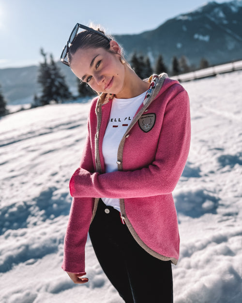 Strickjacke „Alpenrose“