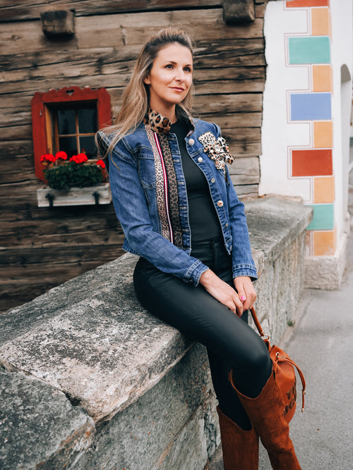 Jeansjacke „Panthera Alpina“