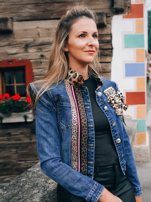 Jeansjacke „Panthera Alpina“