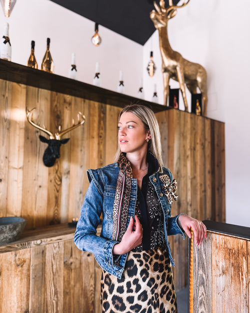 Jeansjacke „Panthera Alpina“