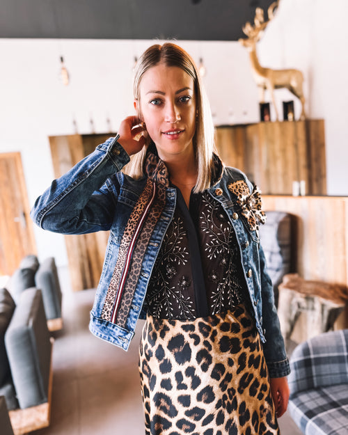 Jeansjacke „Panthera Alpina“