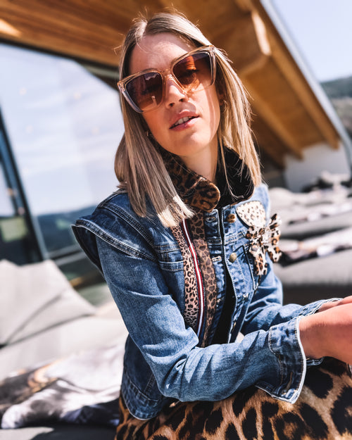 Jeansjacke „Panthera Alpina“