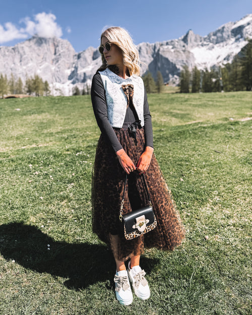 Tüllrock „Alpine Leopard“