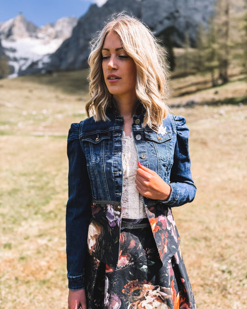 Jeansjacke „Edelweiß Affaire“