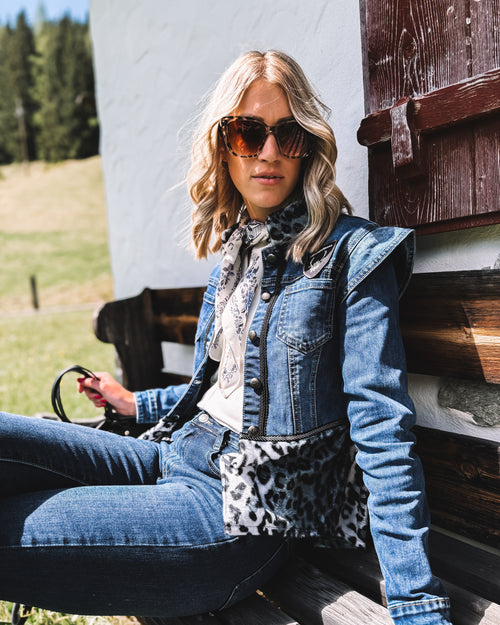 Jeansjacke „Wild Chic“