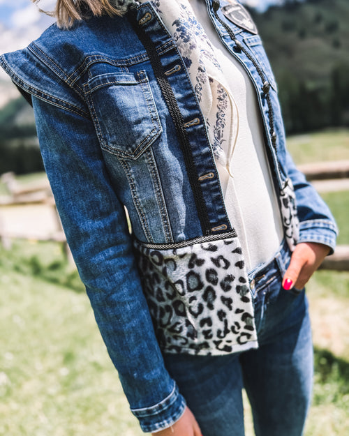Jeansjacke „Wild Chic“