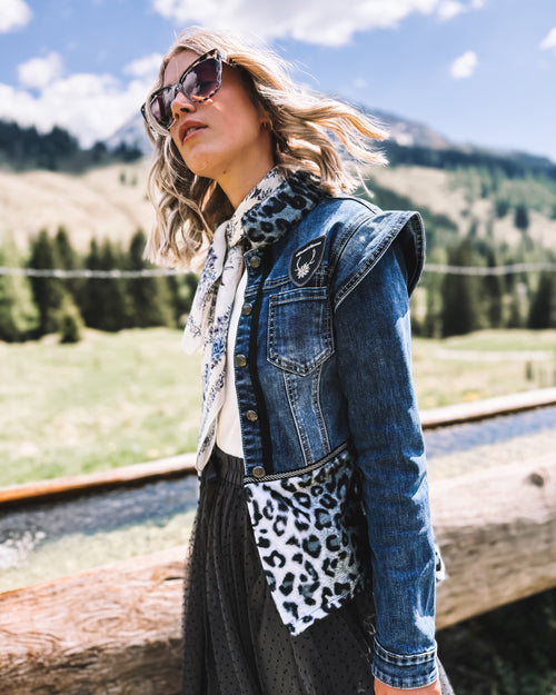 Jeansjacke „Wild Chic“