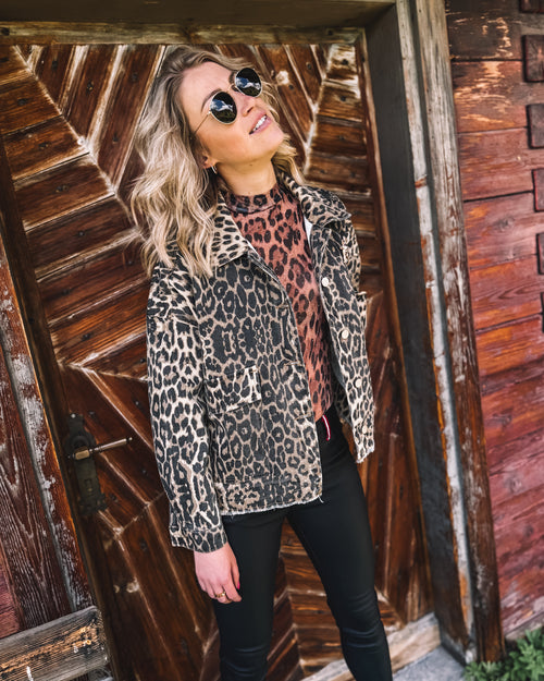 Jeansjacke "Alpine Leo Glimmer"