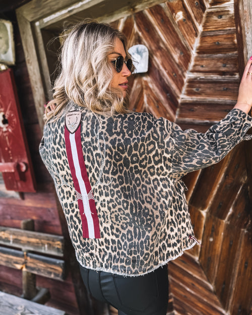 Jeansjacke "Alpine Leo Glimmer"