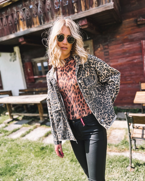 Jeansjacke "Alpine Leo Glimmer"