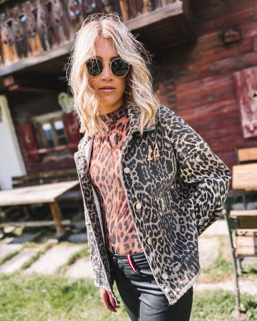 Jeansjacke "Alpine Leo Glimmer"