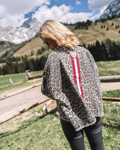 Jeansjacke "Alpine Leo Glimmer"