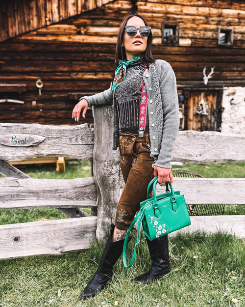 Tuch „Almgrün“