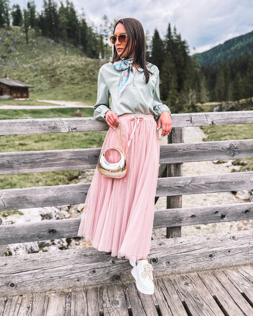 Bluse „Perlenhauch"