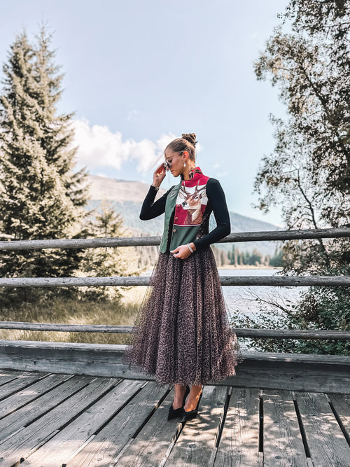 Gilet "Hirschprinzessin"