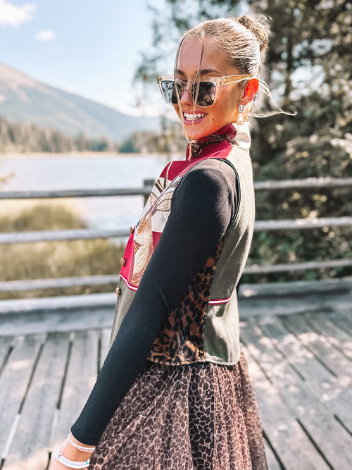 Gilet "Hirschprinzessin"