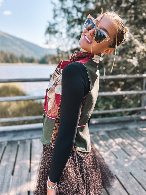 Gilet "Hirschprinzessin"