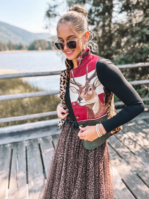 Gilet "Hirschprinzessin"