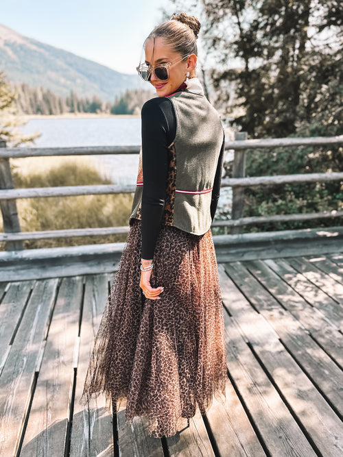 Gilet "Hirschprinzessin"