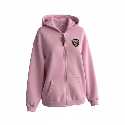 Oversized Hoodyjacket "VIP MOM"