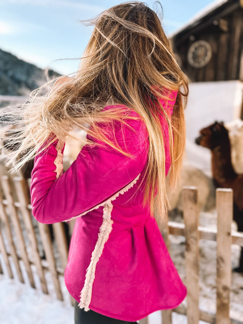 "Pink Elegance" Jacke