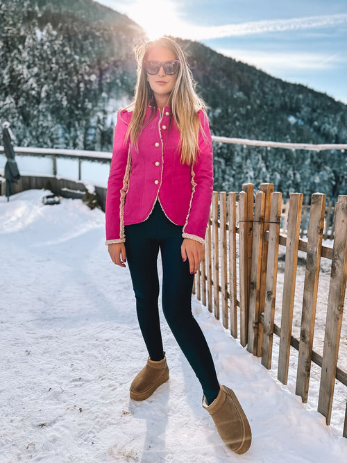 "Pink Elegance" Jacke