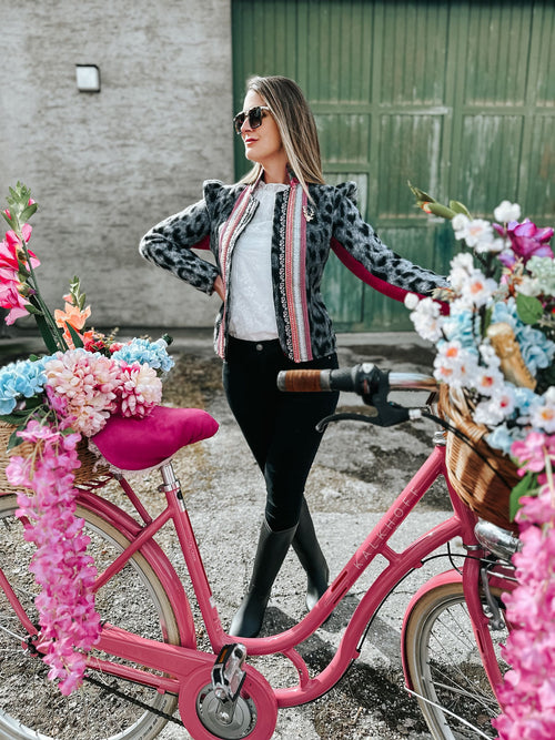 Jacke "Wildflower Noir"