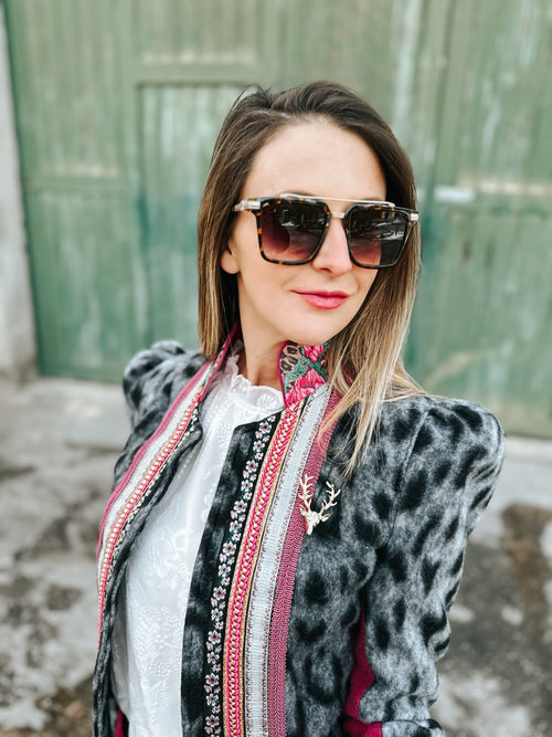Jacke "Wildflower Noir"