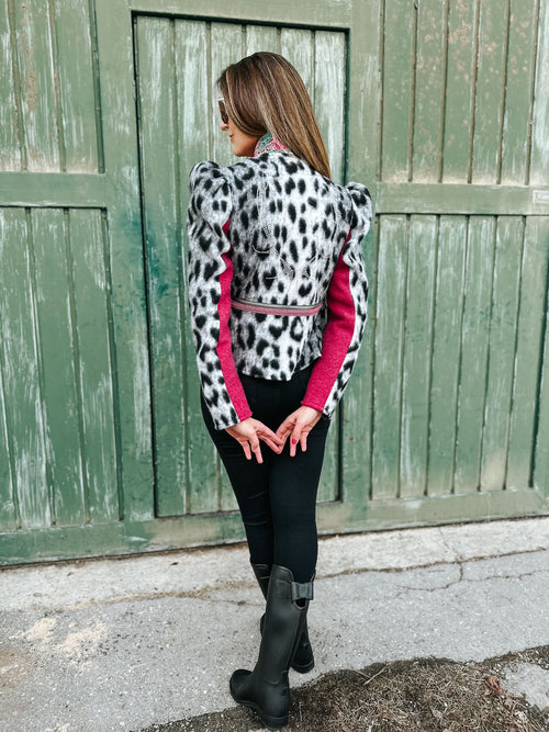 Jacke "Wildflower Noir"
