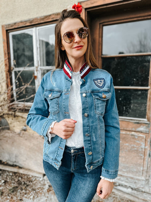 "Classic Blue Charm" Jeansjacke